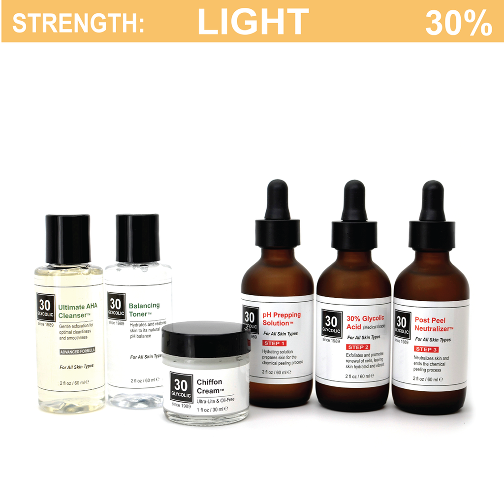 30% Deluxe Glycolic Peel System for Combo/Oily/Acne Skin