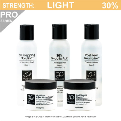 Pro-Series 30% Anti-Wrinkle Anti-Aging Glycolic Peel System