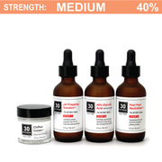 40% Glycolic Peel System for All Skin Types (including Keratosis, Psoriasis)